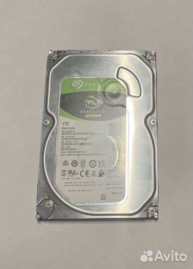 Жесткий диск seagate barracuda 1 Tb