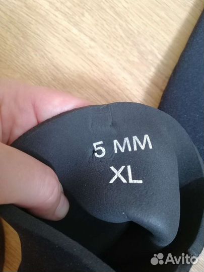 Носки для подводной охоты Newdeep 5 мм, XL