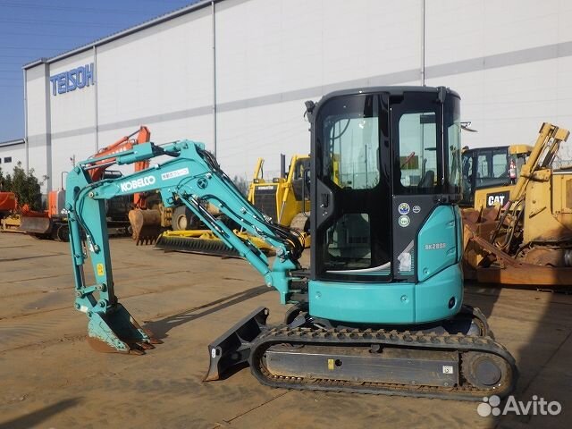 Мини-экскаватор Kobelco SK27SR(Cab), 2020