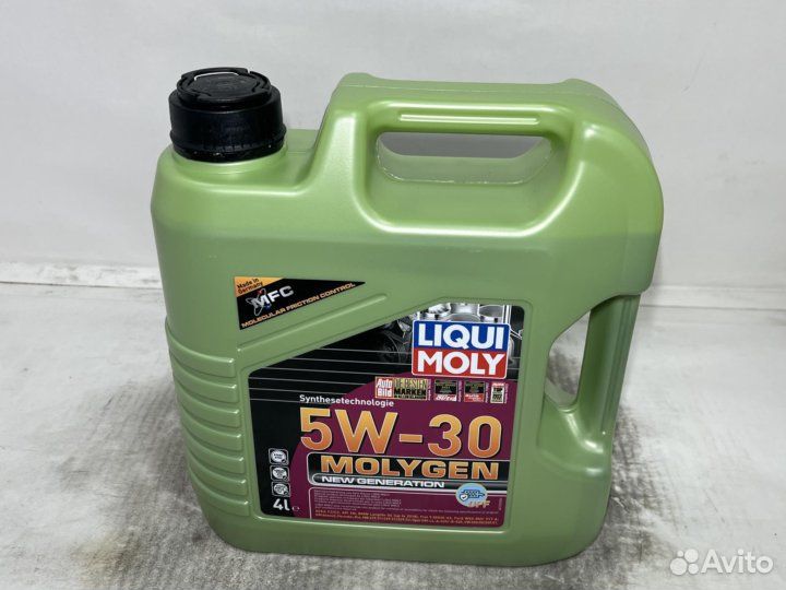 Liqui moly 5W30 molygen DPF C2 C3 SN 4л NEW genera