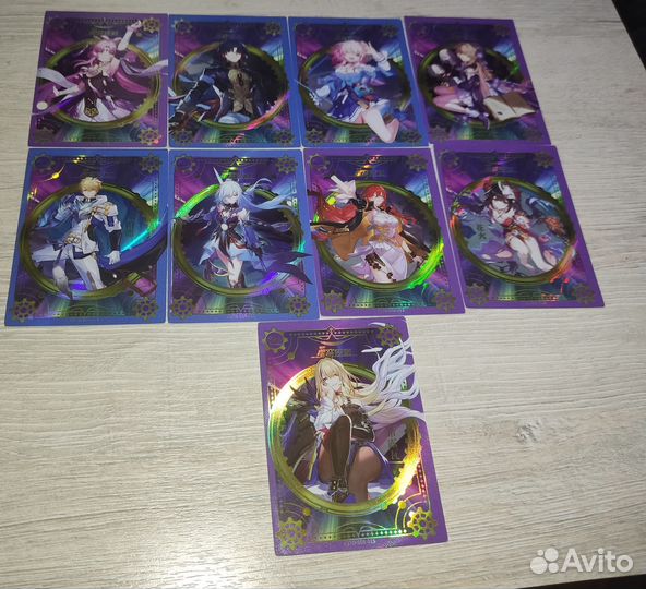 Коллекционные карточки хонкай стар рейл (хср)