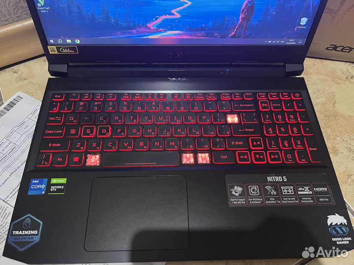 Acer Nitro. GTX1650/i5-11300H