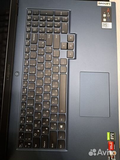 Ноутбук lenovo legion 5 17ach6h