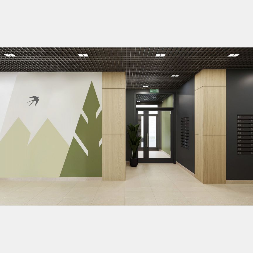 2-к. квартира, 56,9 м², 3/10 эт.
