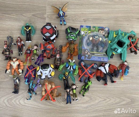 Игрушки Бен 10 (Ben 10) оригинал