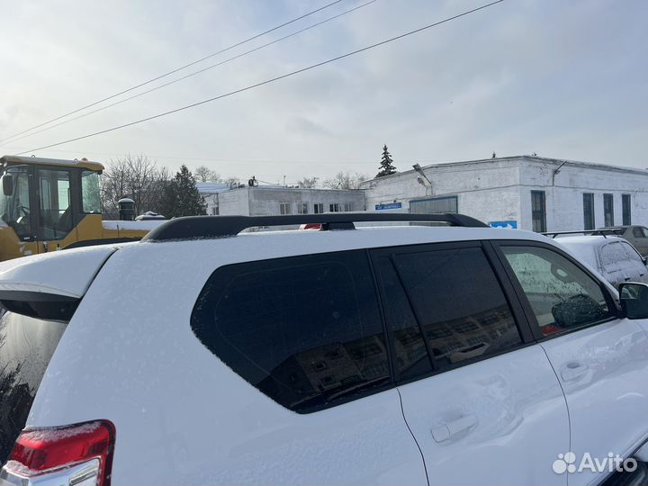 Рейлинги Тойота Прадо 150 (оригинал) с установкой