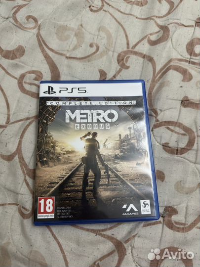 Metro exodus ps5 диск