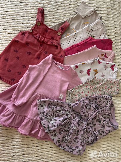 Вещи пакетом для девочки 92-98