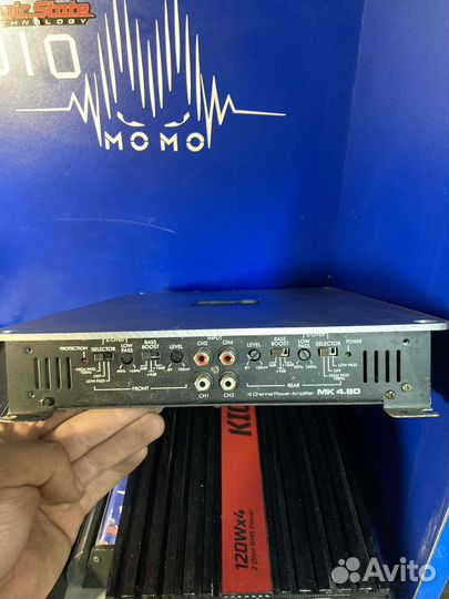 Усилитель 4 канальный Mystery MK 4.80