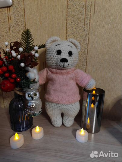 Медведь ручная работа