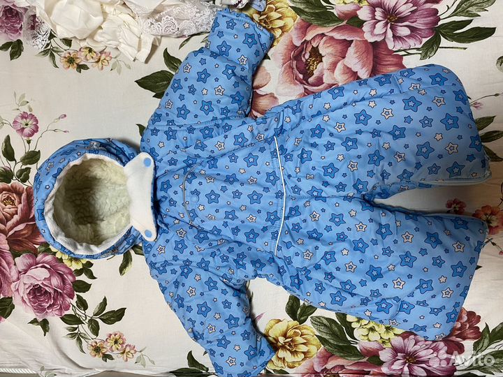 Продам зимний конверт на мальчика