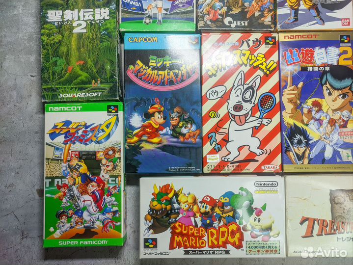 Катриджы Super Famicom (Игры Snes )