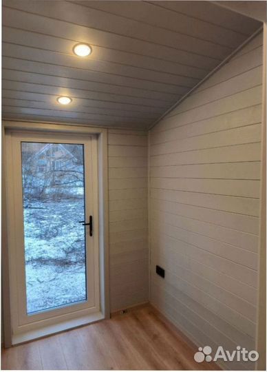 Деревянный дачный дом, зимний 110 м кв Артикул гф-1950