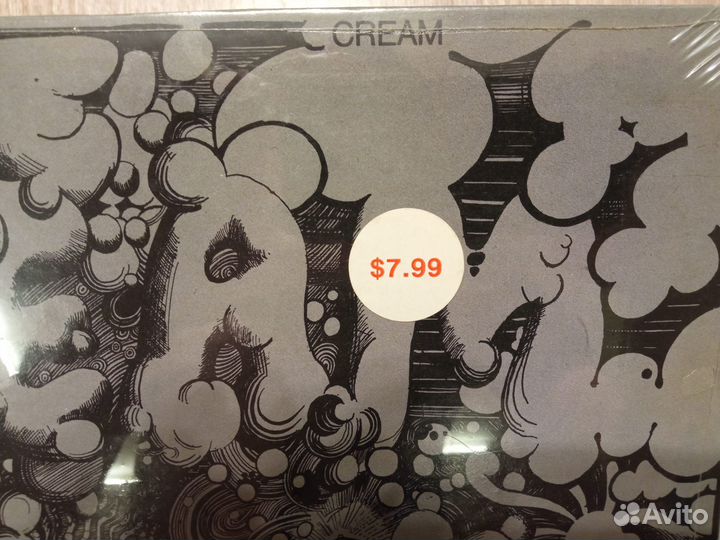 Винил Cream Wheels Of Fire, 1977, USA, запечатана
