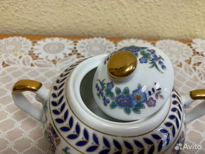 Сахарница фарфоровая porcelain