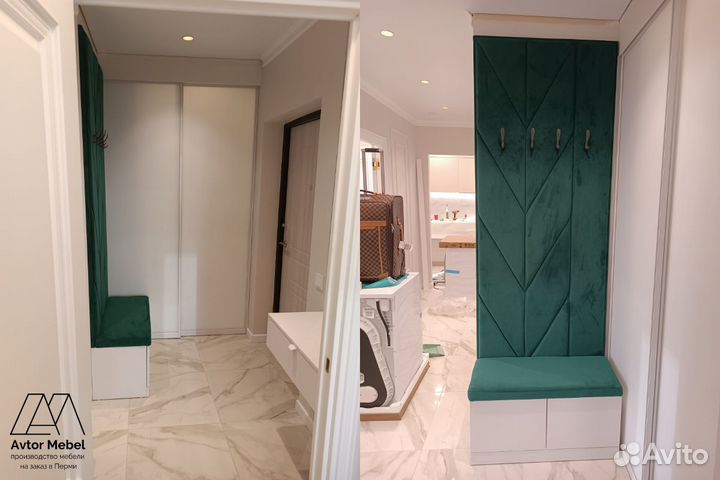 Гардеробная в прихожую на заказ