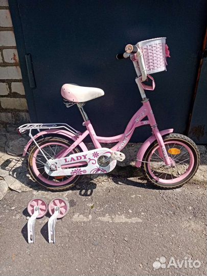 Велосипед детский для девочки Состояние нового