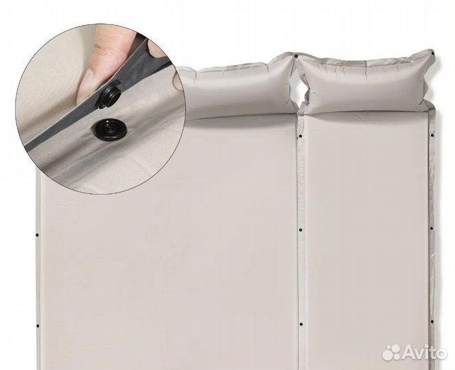 Коврик самонадувающийся двуспальный bswolf