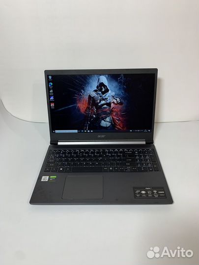 Игровой ноутбук acer I5 10200h / GTX 1650ti