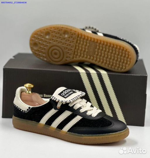 Кроссовки Adidas Samba & Wales Bonner (Арт.73532)