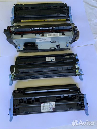 Картриджи и Узел закрепление в сбора: RM1-4579-210