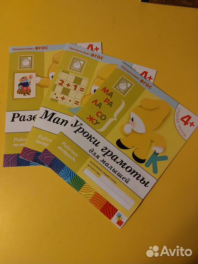 Уроки грамоты, математика, развитие речи