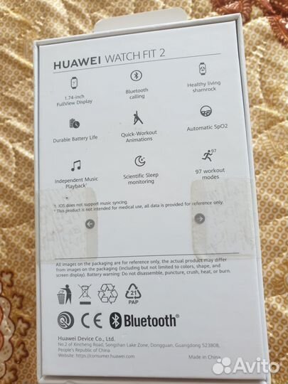 Смарт-часы huawei watch FIT 2