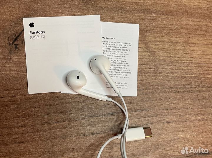 Наушники EarPods type c