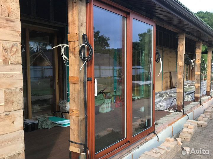 Веранда остекление