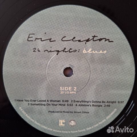 Eric Clapton / 24 Nights: Blues (2LP)