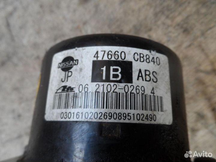 Блок ABS для Nissan Murano (Z50) 47660CB840