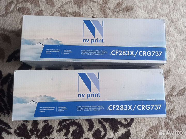 Катриджи CF283X/CRG737