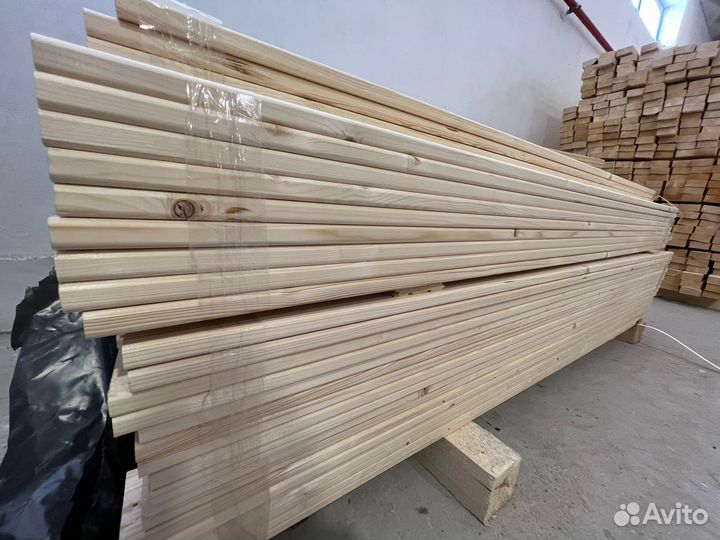 Планкен прямой за м2 20 мм 145 мм 3000 мм, ав