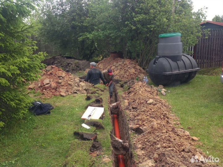 Септик эко Аквабокс 4 для дачи