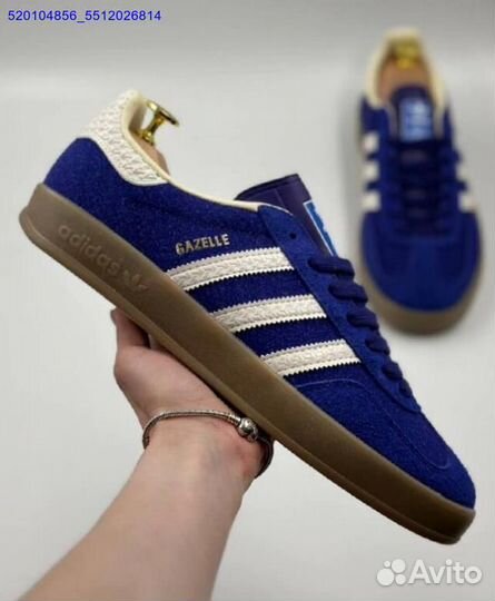 Кроссовки Adidas Gazelle Navy (Арт.87743)