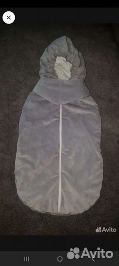 Конверт зимний на выписку и для прогулок 3 в 1