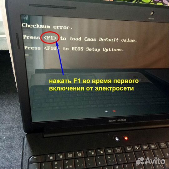 Ноутбук HP Compaq Presario CQ61-210ER