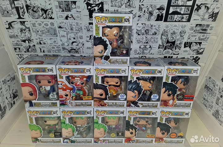 Коллекция фигурок funko One Piece