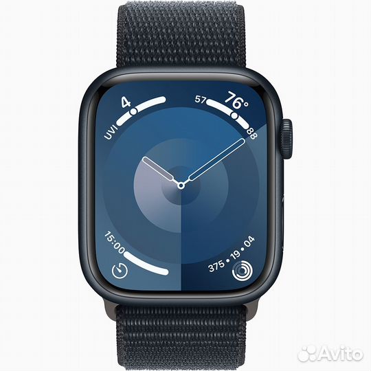 Смарт-часы Apple Watch Series 9, 41 мм Midnight Al Midnight Sport Loop