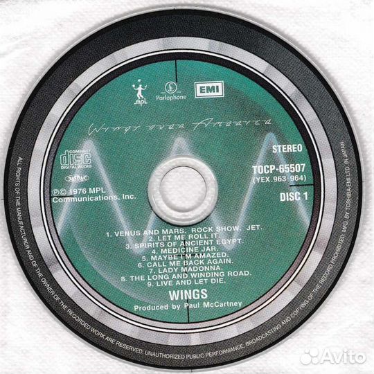 Wings / Wings Over America (3 Mini LP CD)