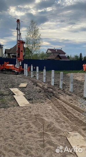 Железобетонные сваи