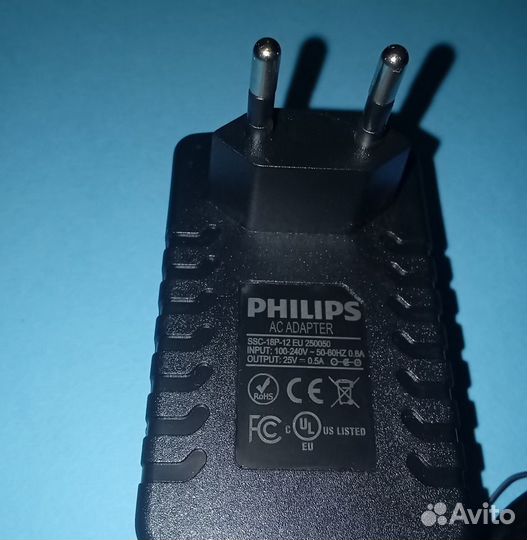 Блок питания пылесоса Philips 25V 500mA SSC-18P-12