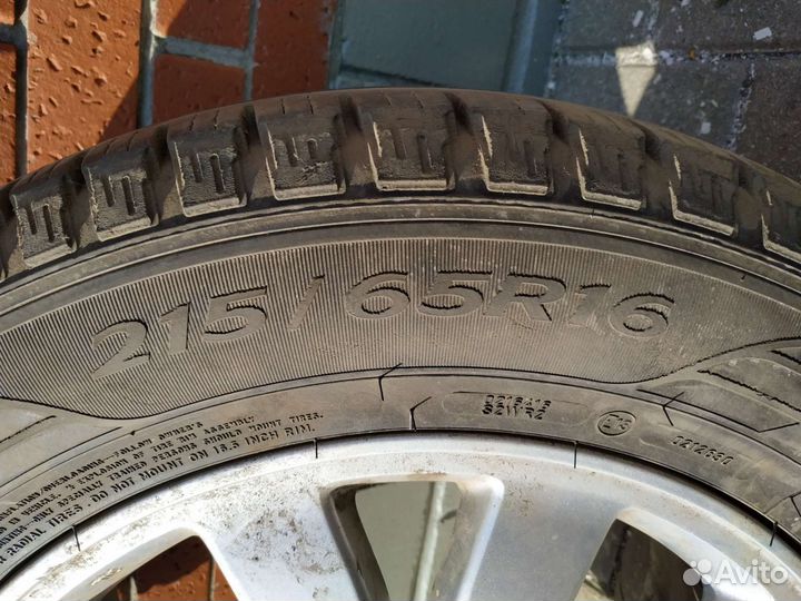 Комплект колёс r-16 на Honda cr-v 2