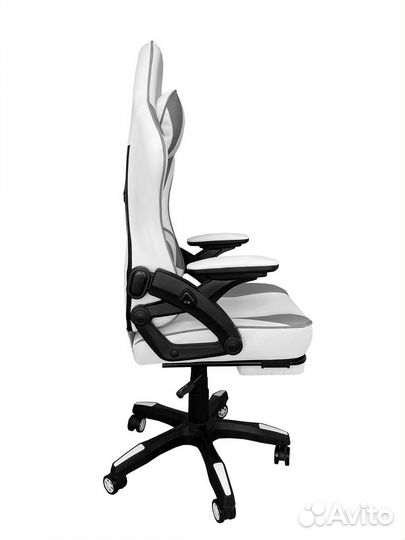 Компьютерное кресло белое
