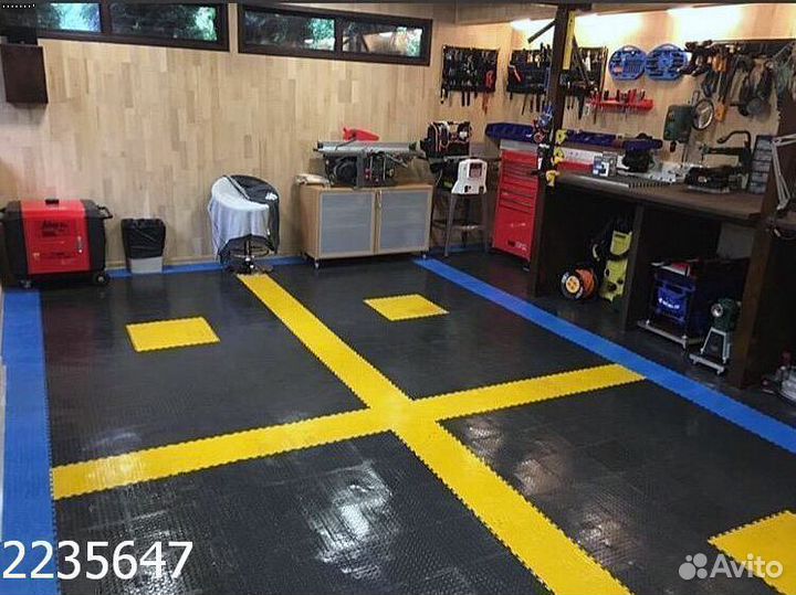 Модульная плитка пвх для спортзала