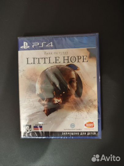 Dark Pictures Little hope ps4(Новый, рус. Обложка)