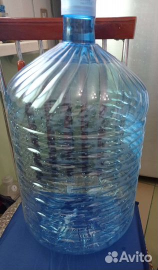 Бутыль 19 литров для кулера, для воды с крышкой