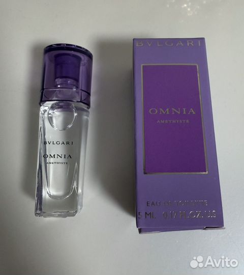 Bvlgari omnia amethyste 5 мл