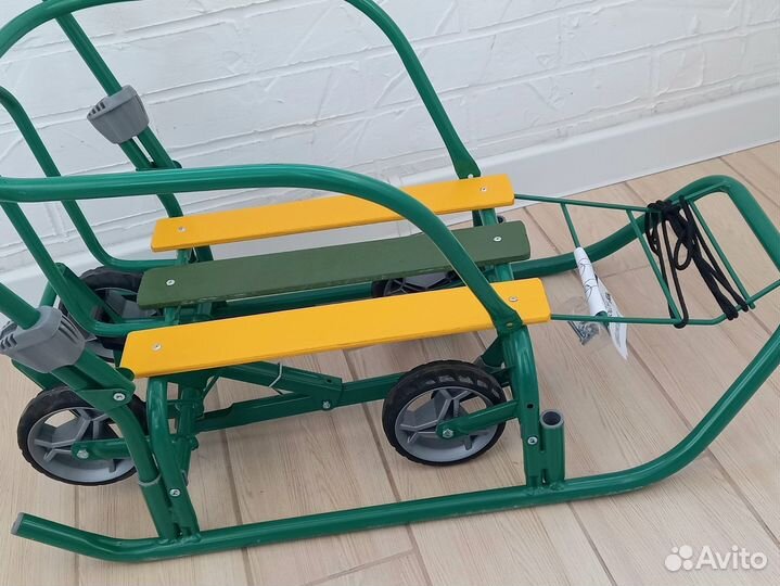Санки на колесах ника 7 новые