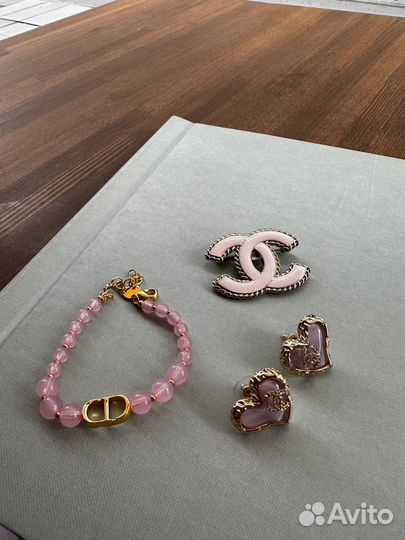 Серьги Брошь Chanel